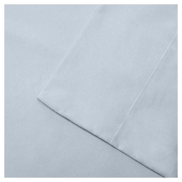 Twin 3M Microcell All Season Moisture Wicking Lightweight Sheet Set Blue