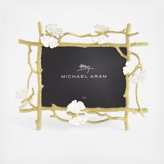 Butterfly Ginkgo Gold Photo Frame