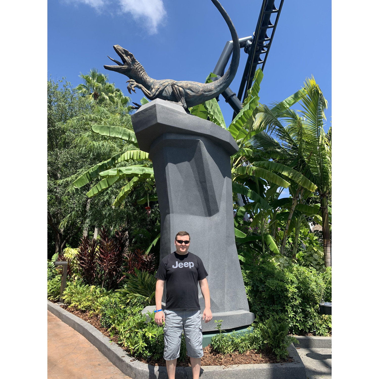 One of our first big trips together was going to Orlando. Our first day we went to universal and had a great time as Jacob had never been! It was unfortunate, though, that Liz got sick shortly after.