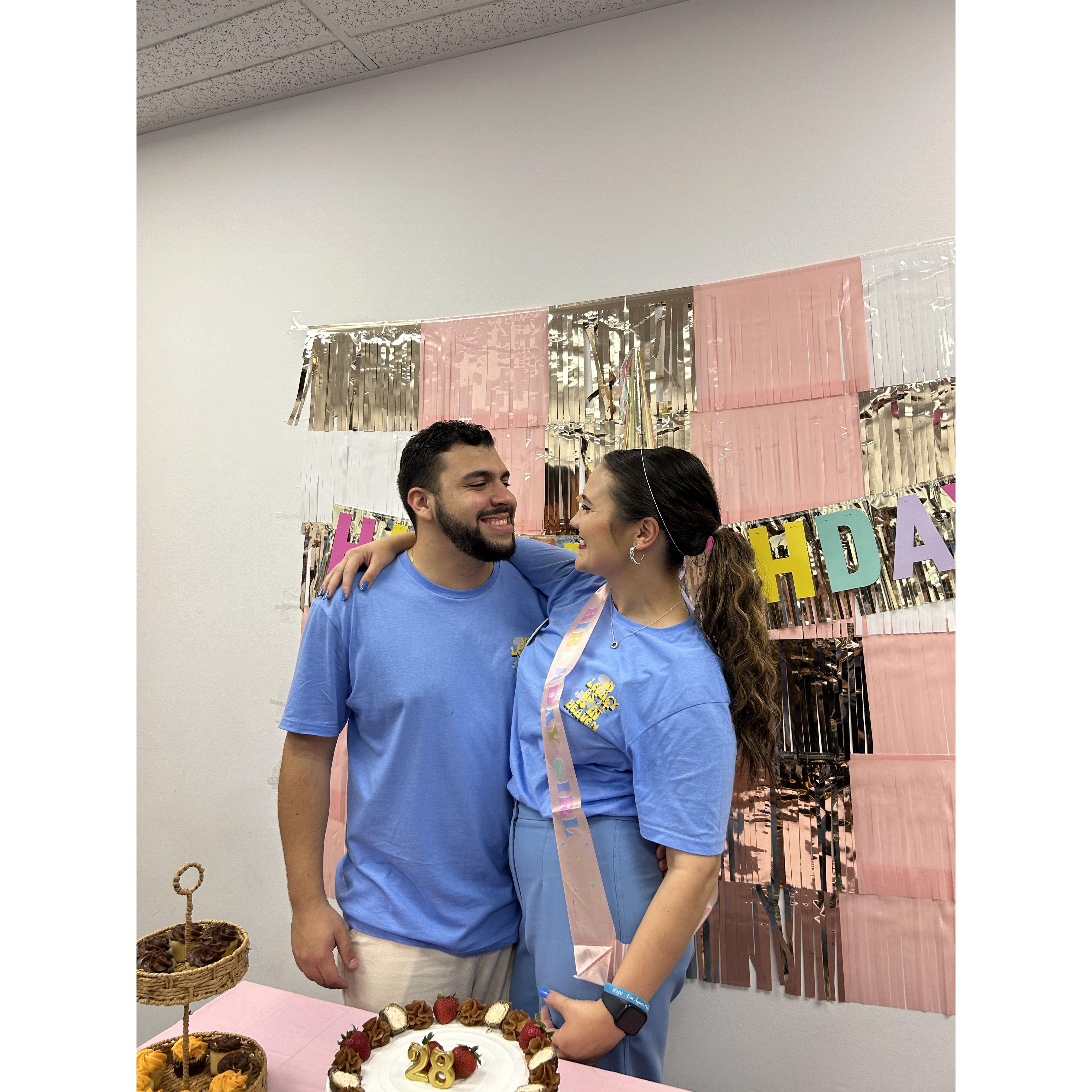 Rafa fez uma festa surpresa pra mim, celebrei o ‘aniversário da minha promessa do ano que iria me casar com o amor da minha vida!