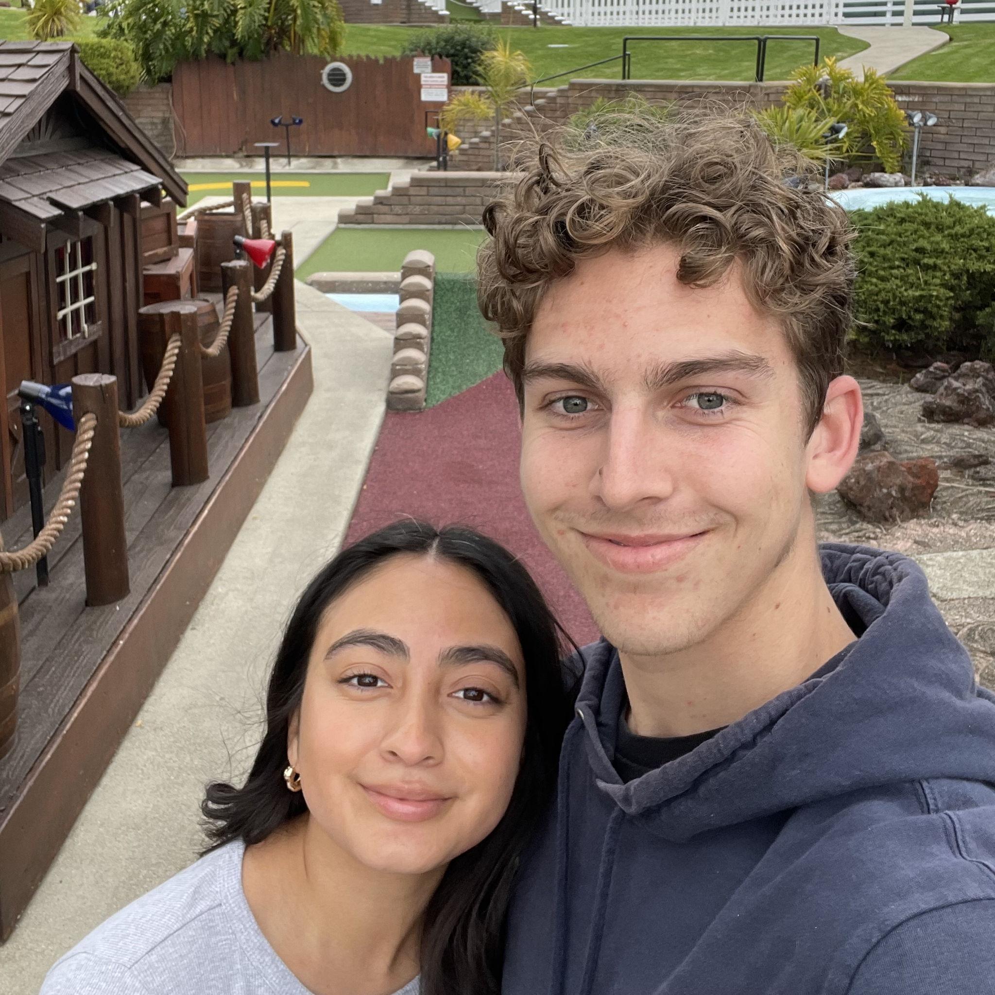 Mini golf!!