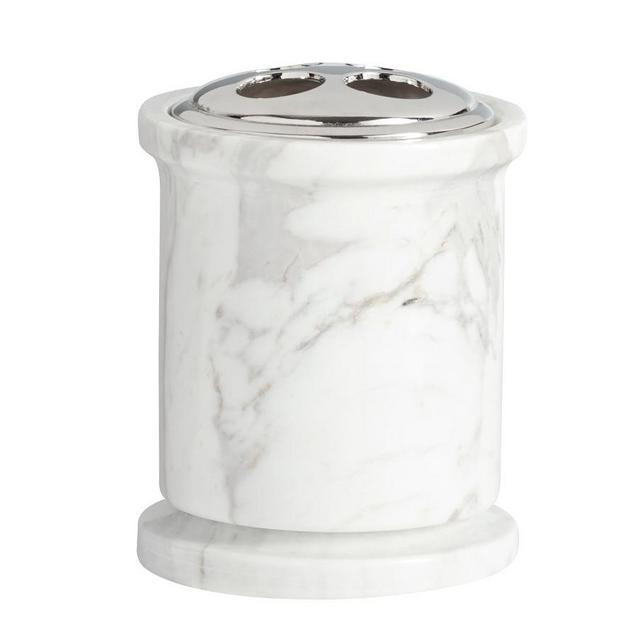 Monique Lhuillier Marble Toothbrush Holder