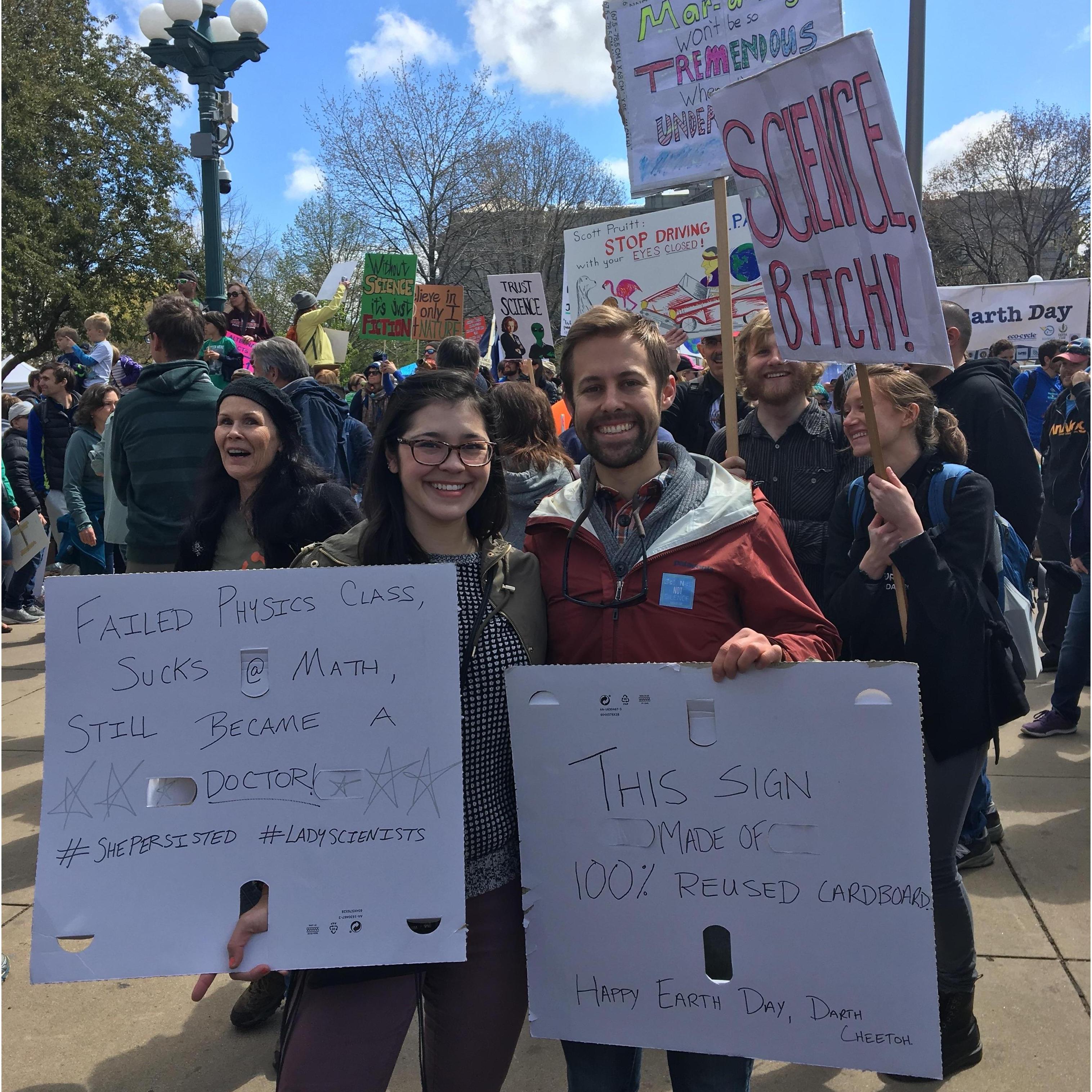 The March for Science!