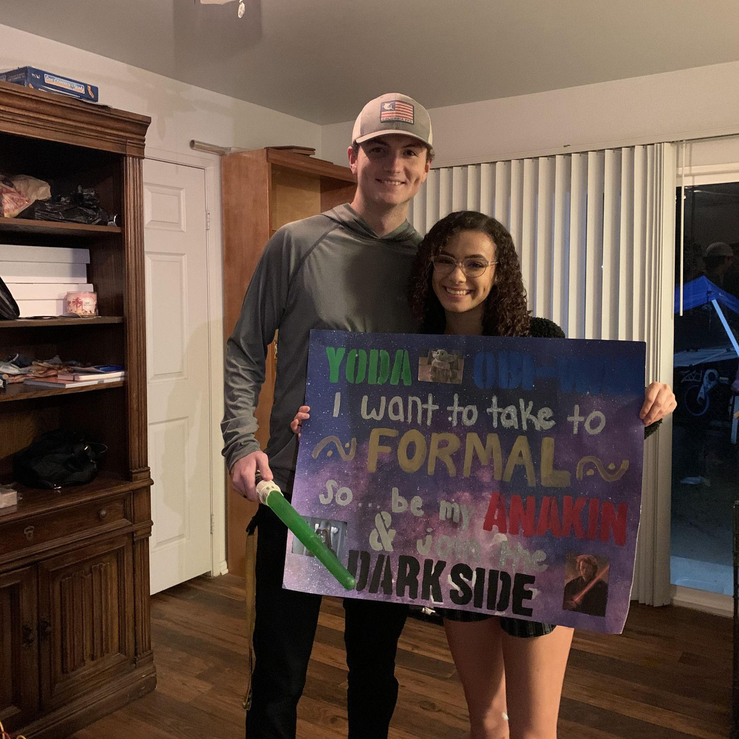 Me asking Conner to Winter Formal in CA 1/2/2020