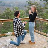 Drew proposed!