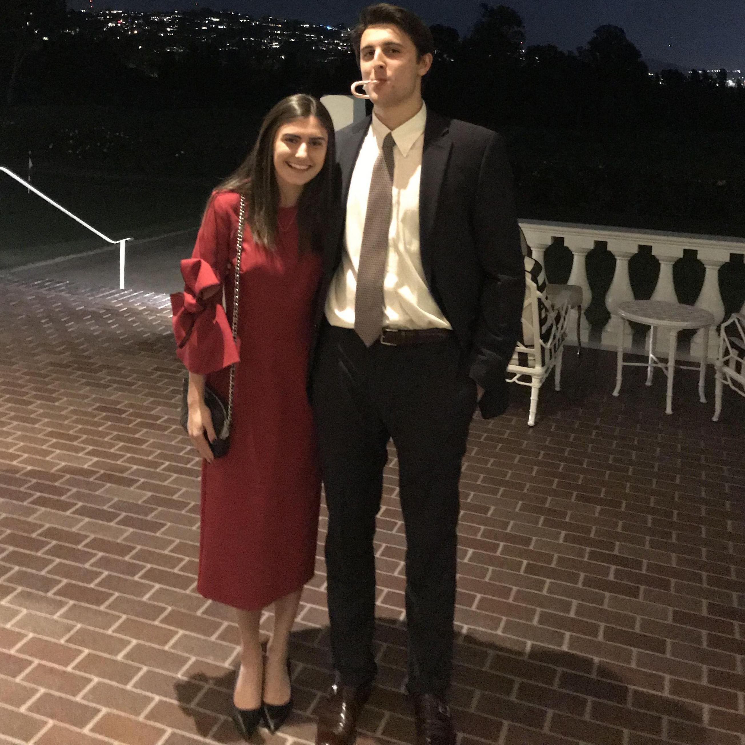 Sebastian joined Julia in Los Angeles to work in investment banking at Bank of America. He still works there :)