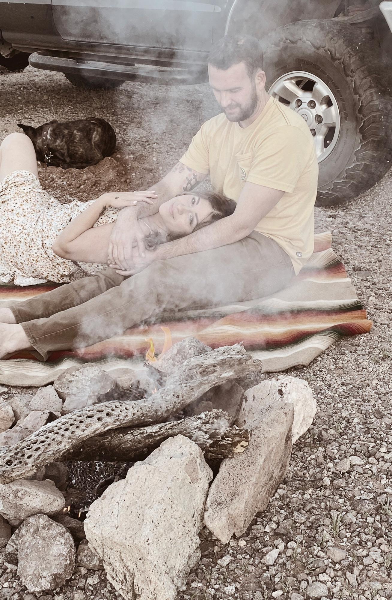 It was fun doing our own photos. When we’d go back and look Chief was always doing something in the background haha.