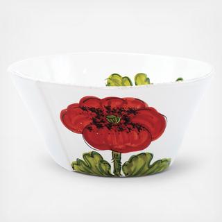 Lastra Large Poppy Stacking Serving Bowl