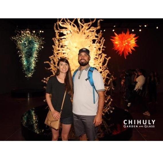 Visiting Chihuly in Seattle!