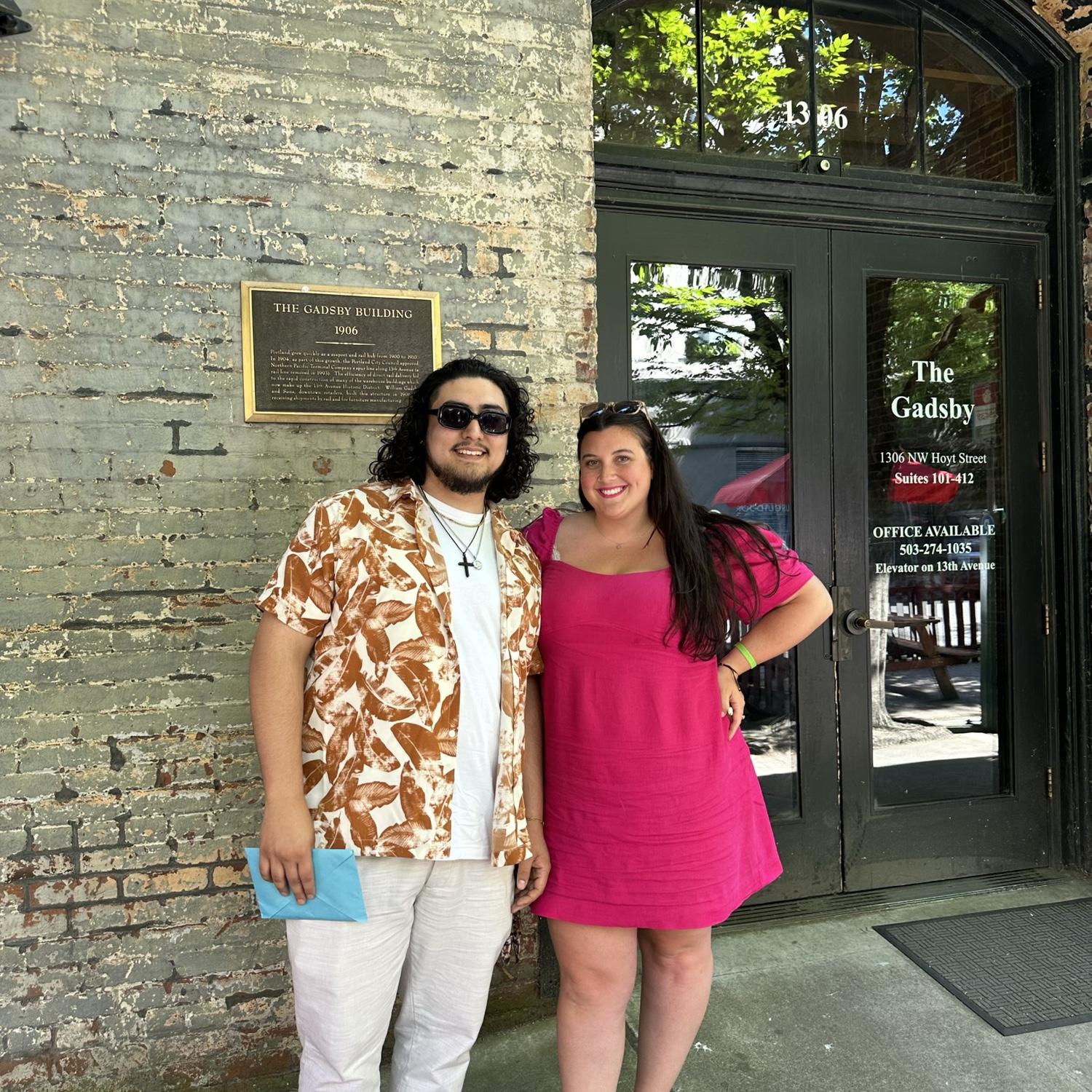 Masters degree graduation brunch for Matthew ! May 2023