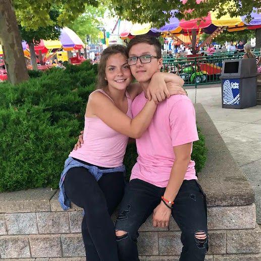 This picture was taken our first week of dating!