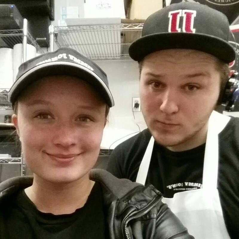 Met at Jimmy John's 2014