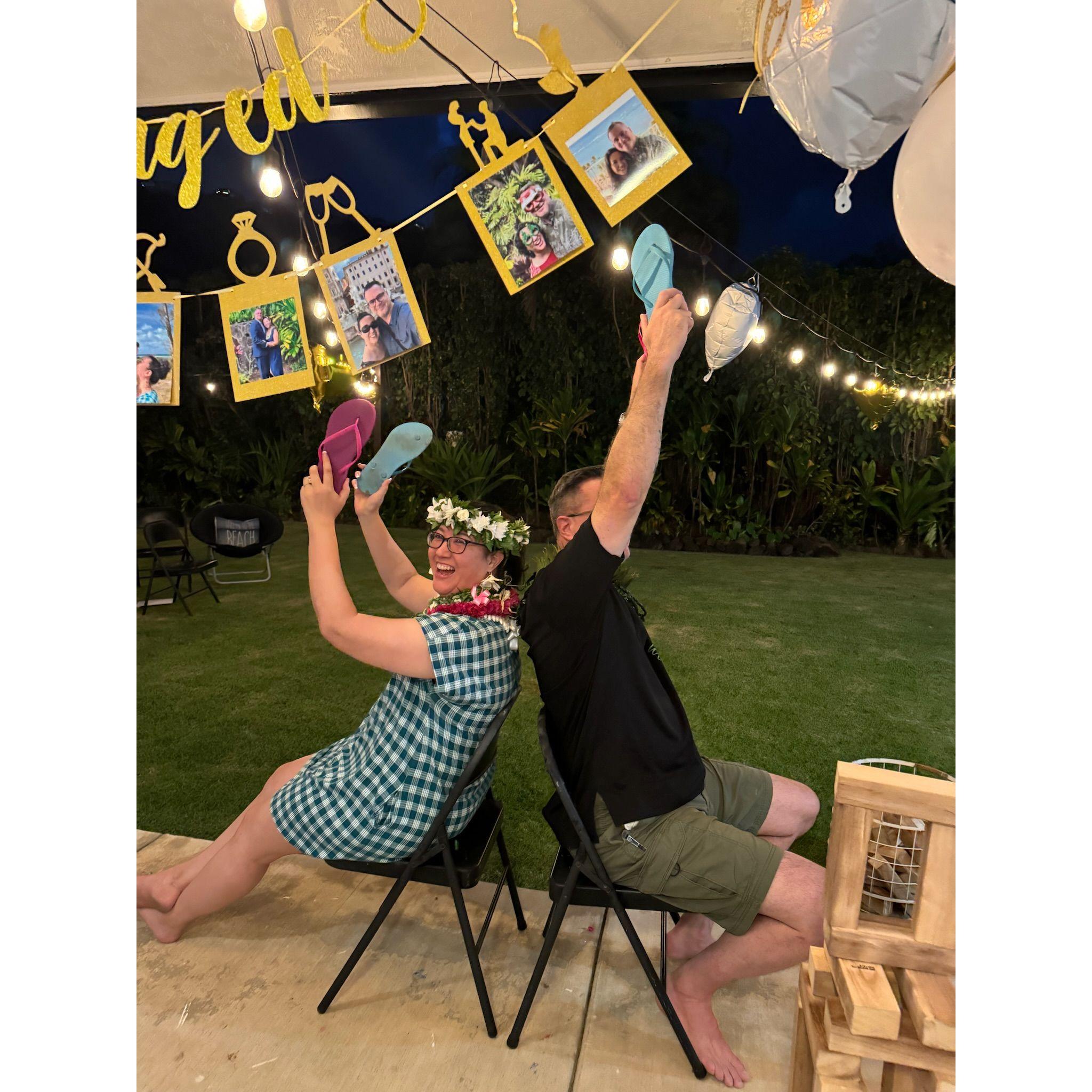 Our surprise engagement party