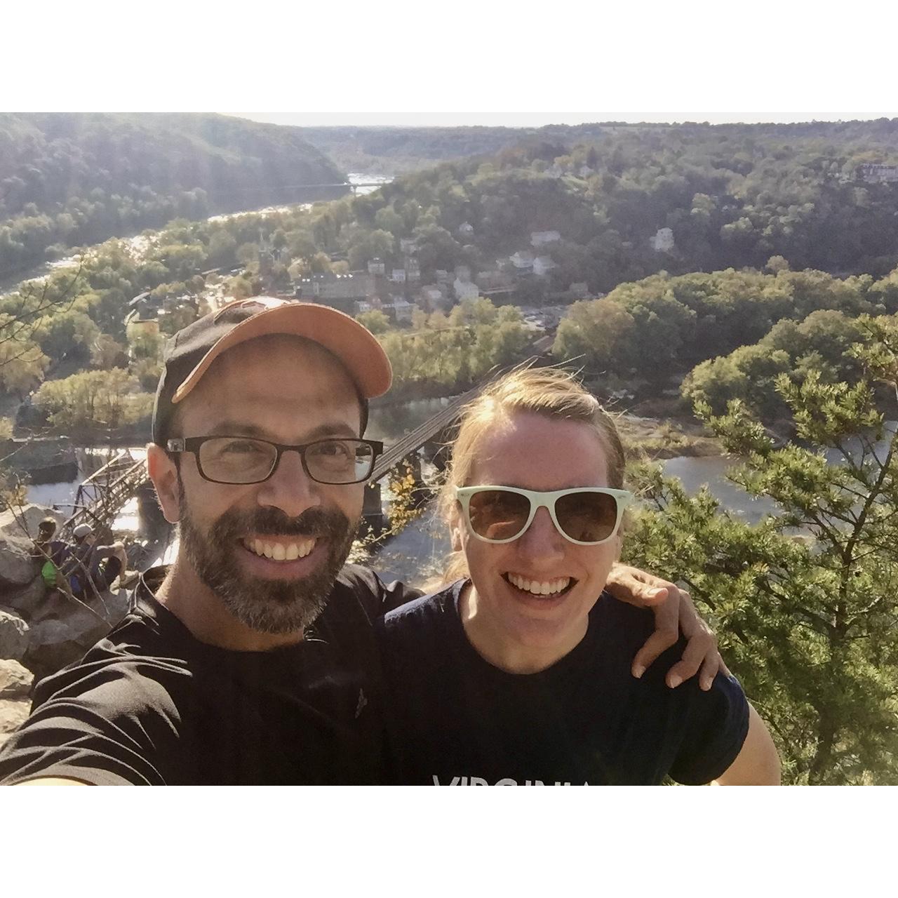 Hiking in Harper's Ferry