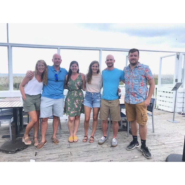 Beach trip with friends.