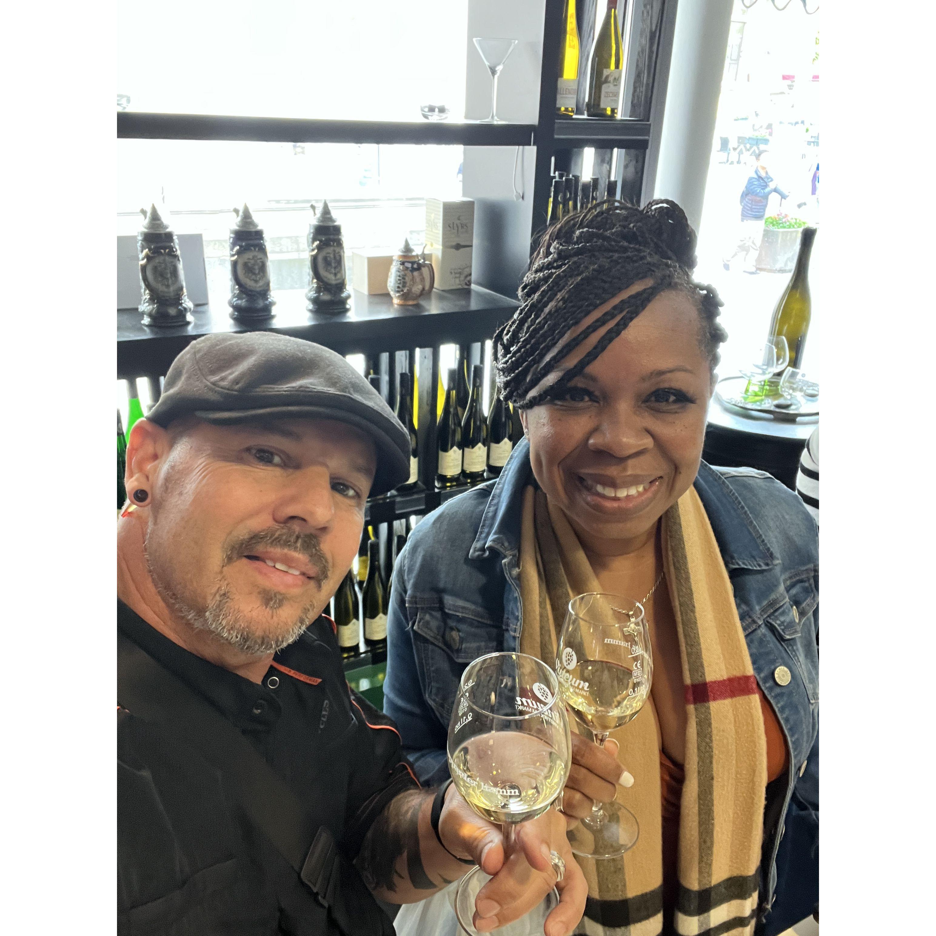 Wine tasting in Germany