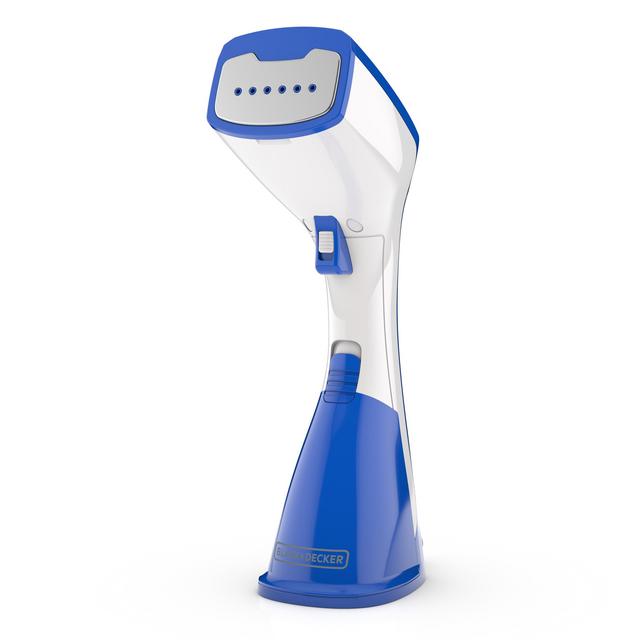 BLACK+DECKER Compact Garment Steamer, Hand Steamer, Travel Steamer, Indigo, HGS100P