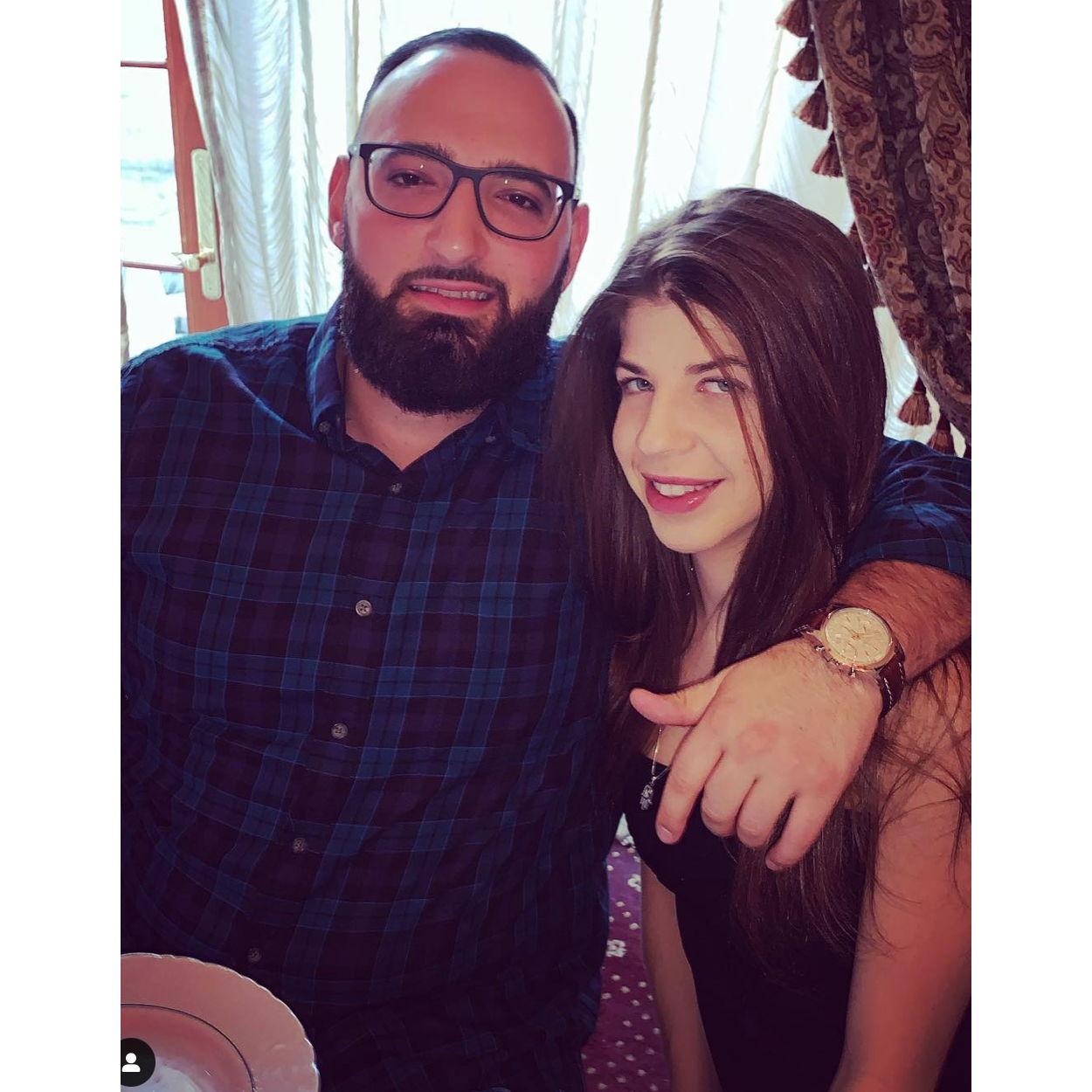 Our first picture as a couple ❤️