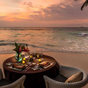 Private Beachfront Dinner in the Seychelles