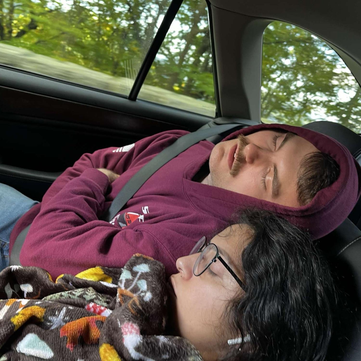 Tiring trip in Virginia after exploring the mountains