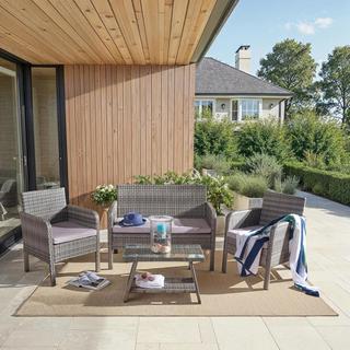 Aboka 4-Piece Outdoor Living Set