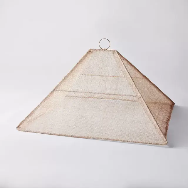 Handmade Collapsible Woven Food Tent