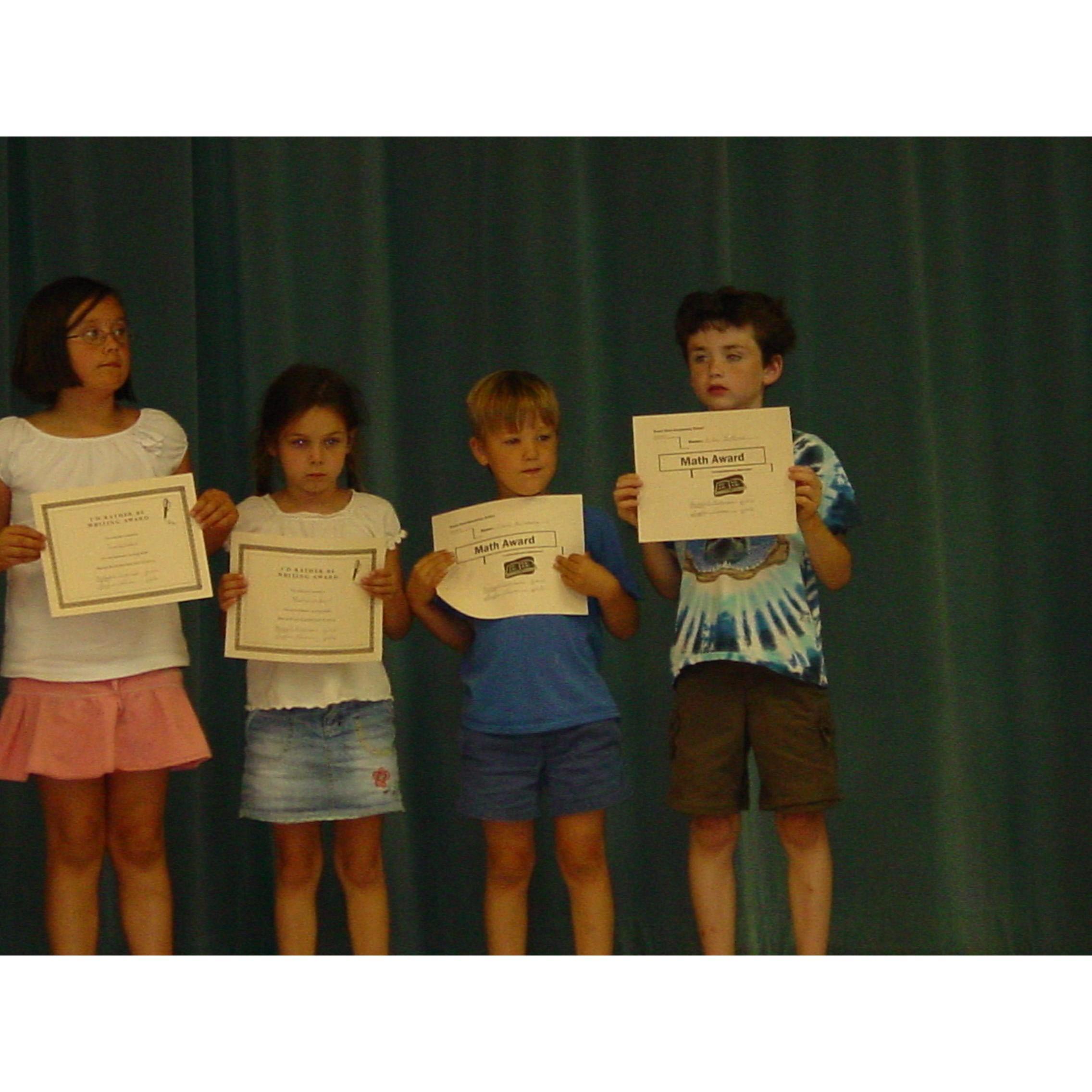 First grade award ceremony