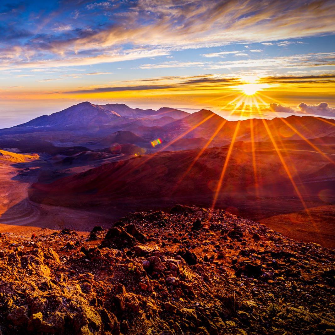 Sunrise Ride Down Haleakala