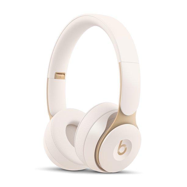 Beats by Dr. Dre Bluetooth Noise-Canceling Over-Ear Headphones, Ivory, MRJ72LL/A