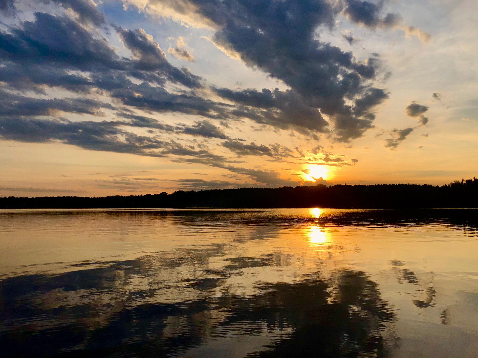 Sunset before the proposal