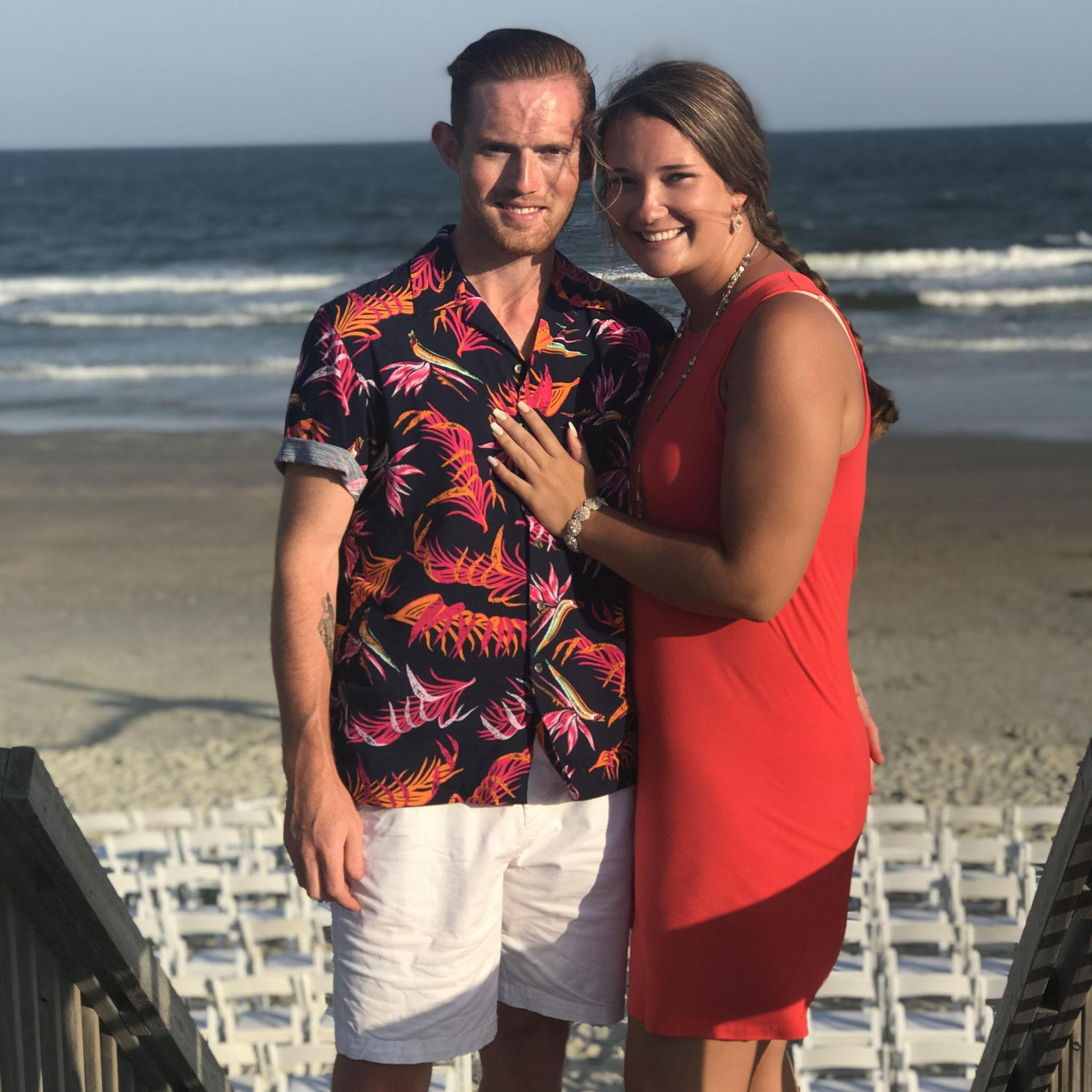 Third wedding we attended as a couple! (This was Josephs sisters wedding)