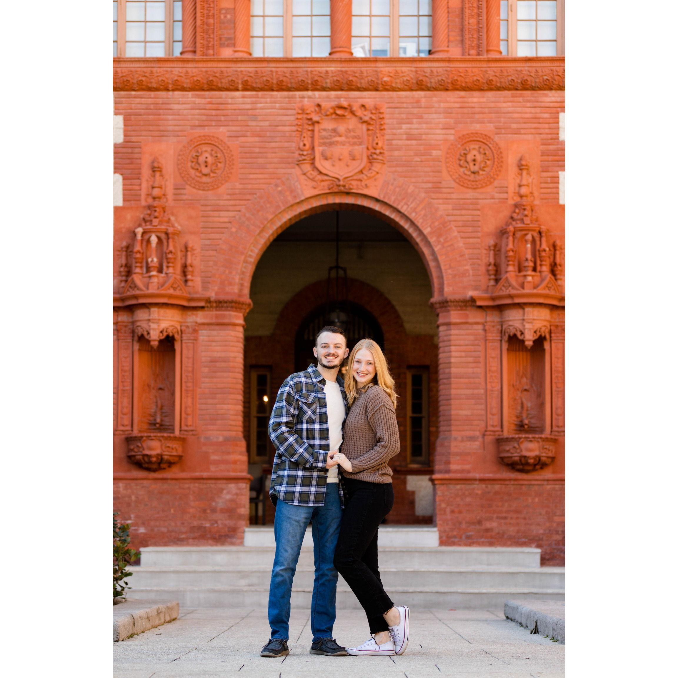 The Groom surprised the Bride with a photo session after the proposal to capture these special memories!