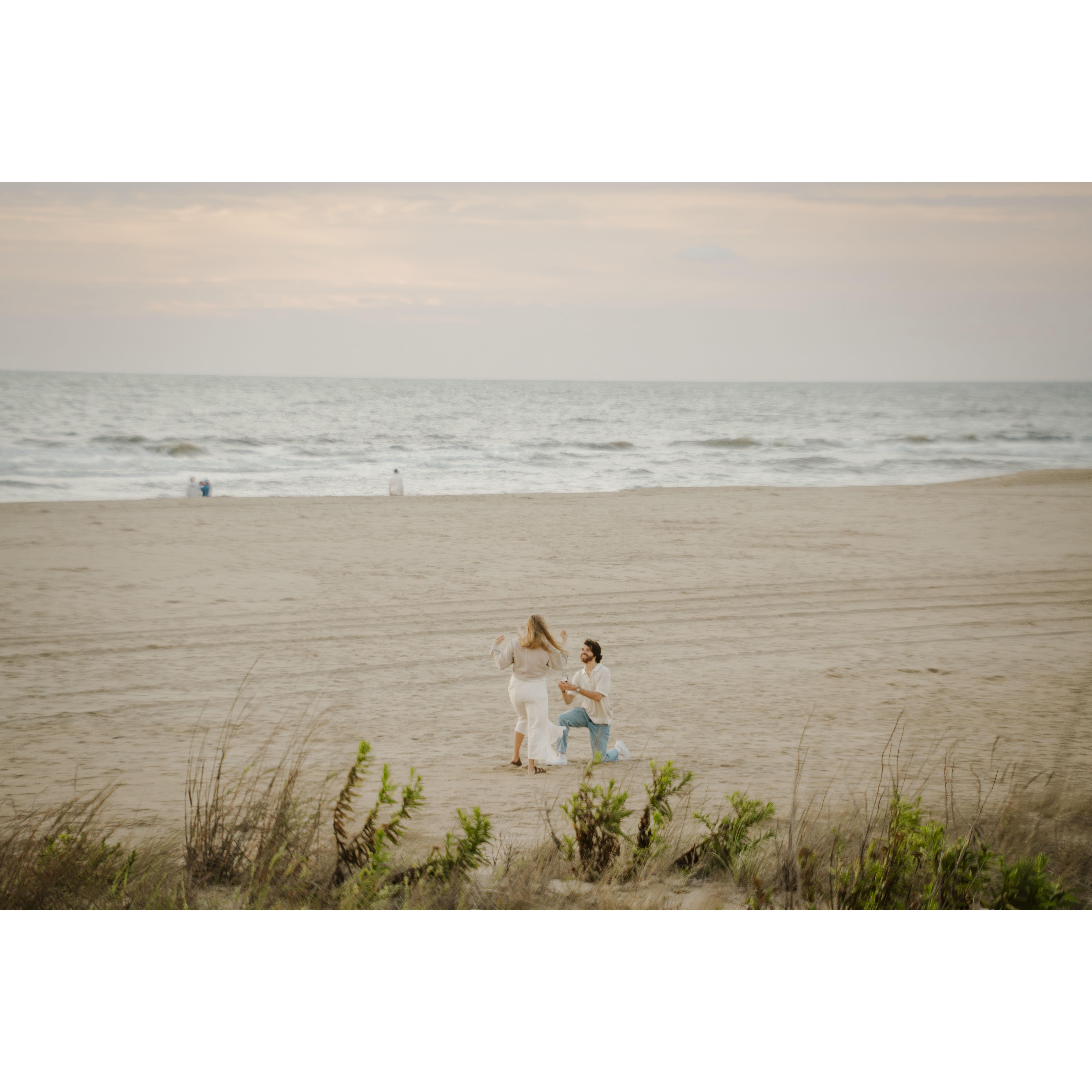 Rena could not contain her excitement... even at 7am!!