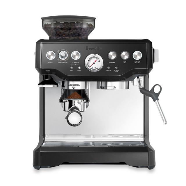 Breville® The Barista Express™ BES870BSXL Espresso Machine in Black Sesame