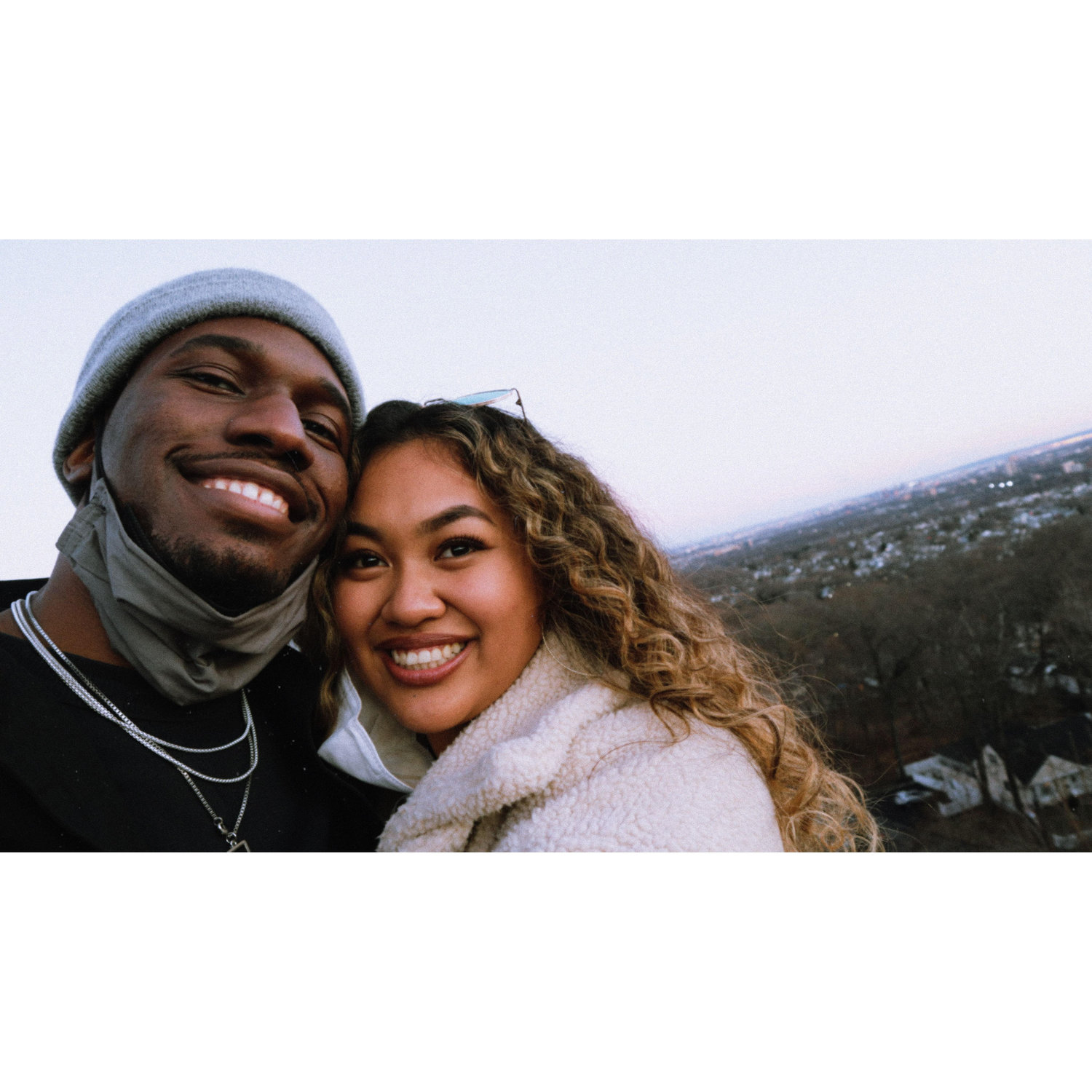 Eagle Rock 12/2020 - our first time taking selfies together!