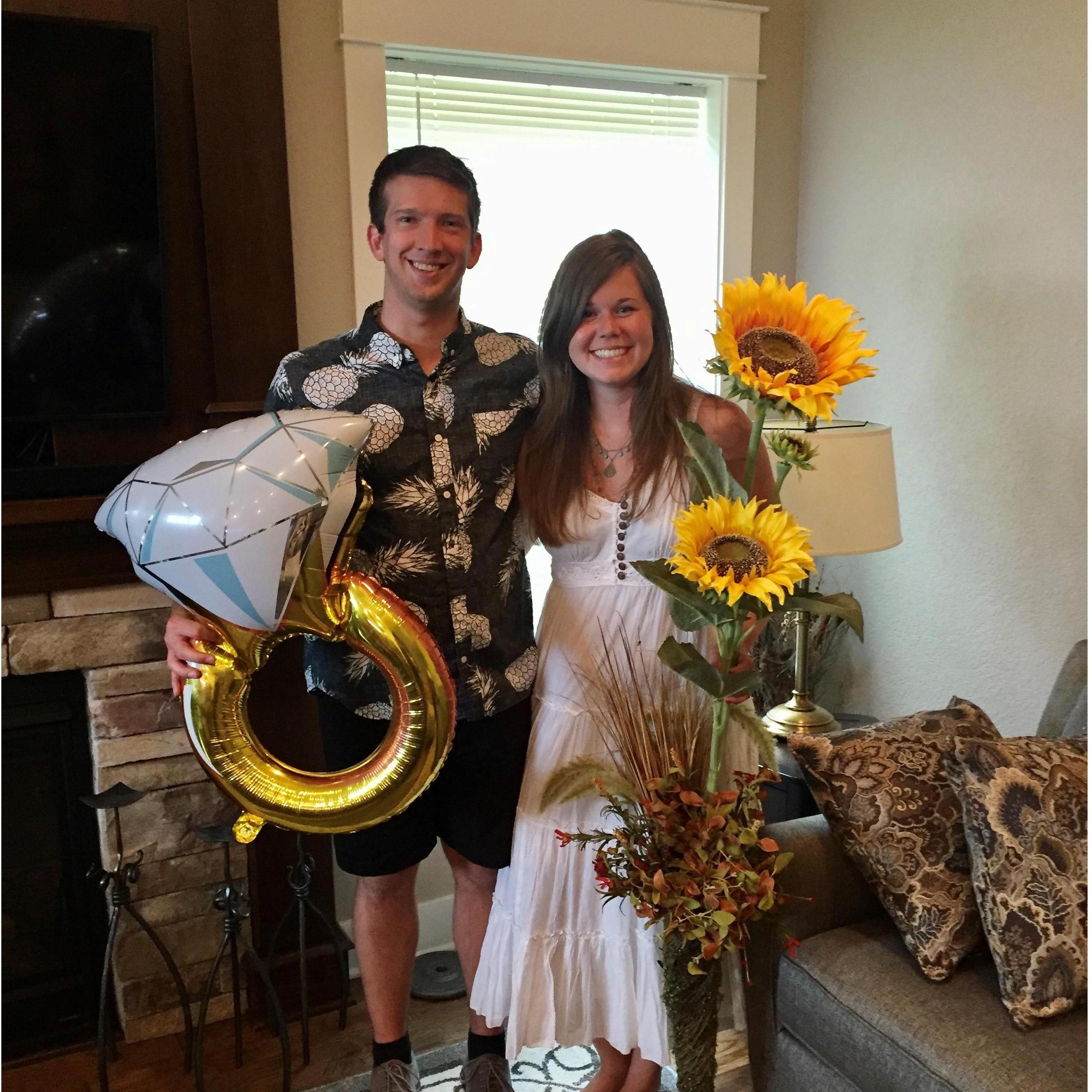 Celebrating the next step in our lives!