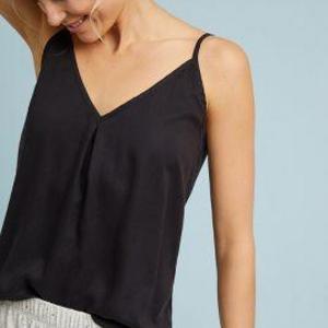 Cloth & Stone V-Neck Cami - Black Size Small