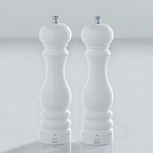 Peugeot Paris U Select White Salt & Pepper Mills Set, 9"