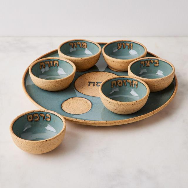 Handmade Seder Plate by RachaelPots