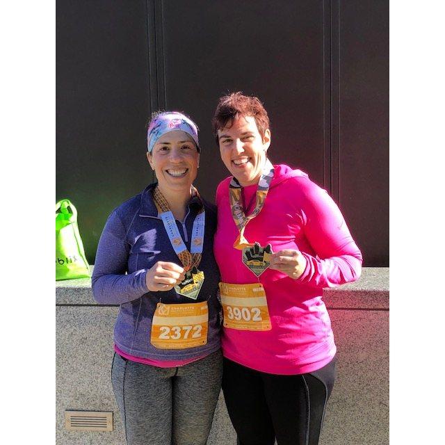 And we survived the 1/2 marathon, and it was so much fun! We couldn't wait to do another one...