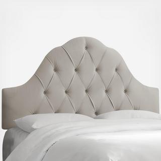 Velvet Arch Tufted Headboard