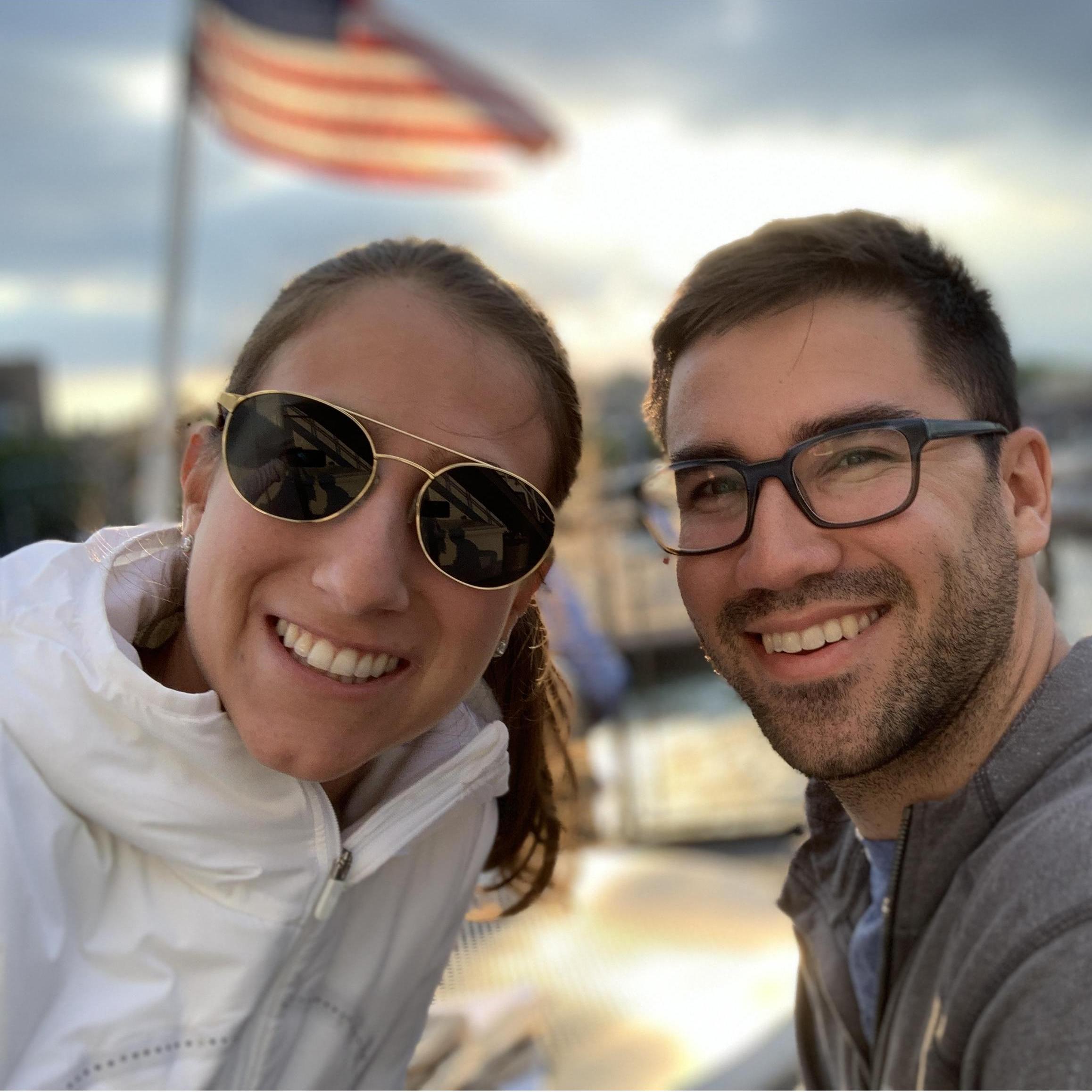 Ferry heading to Hamptons