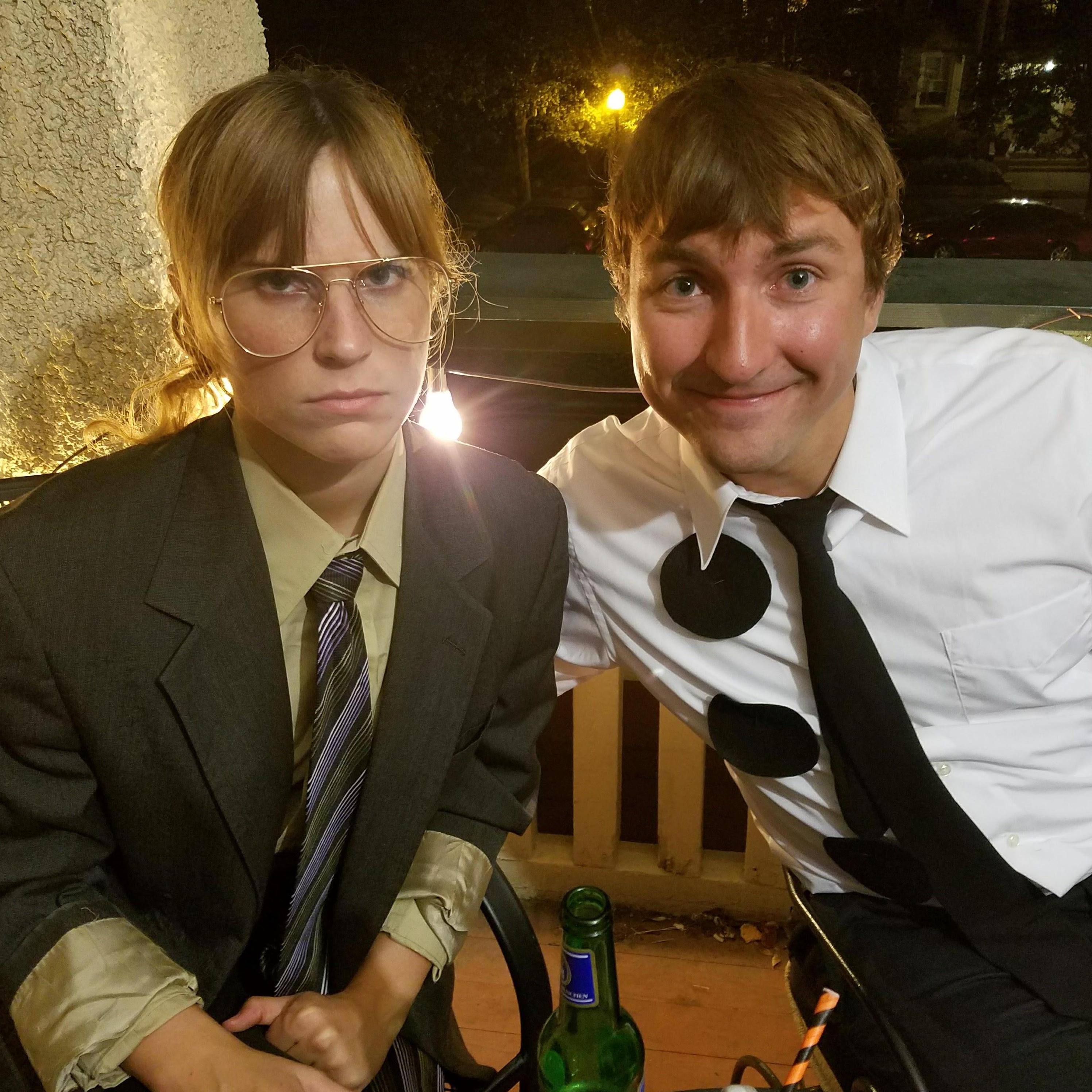 The best Halloween costume is the one that comes with a partner!