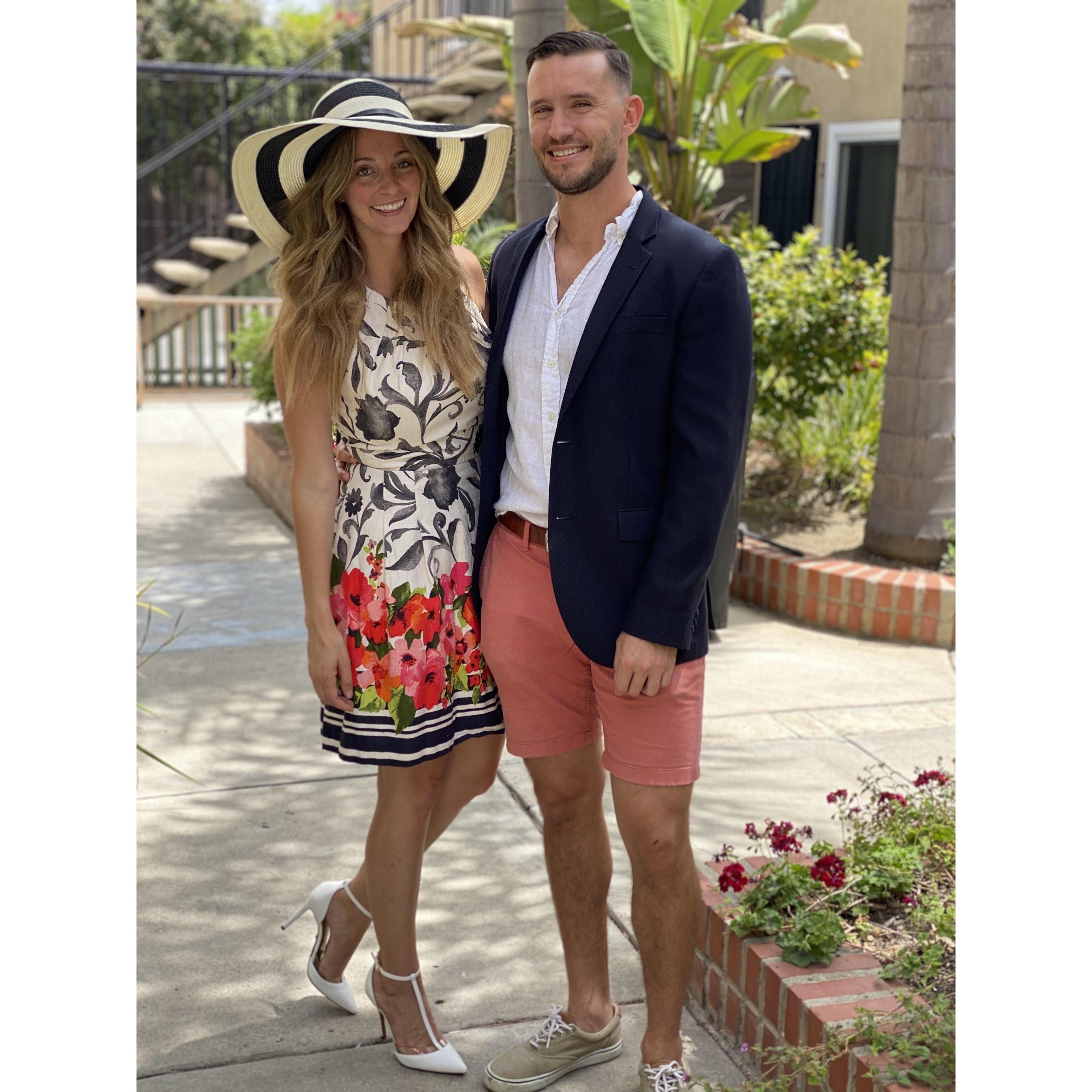 Spring 2021
Dressing up and hosting the Kentucky Derby.