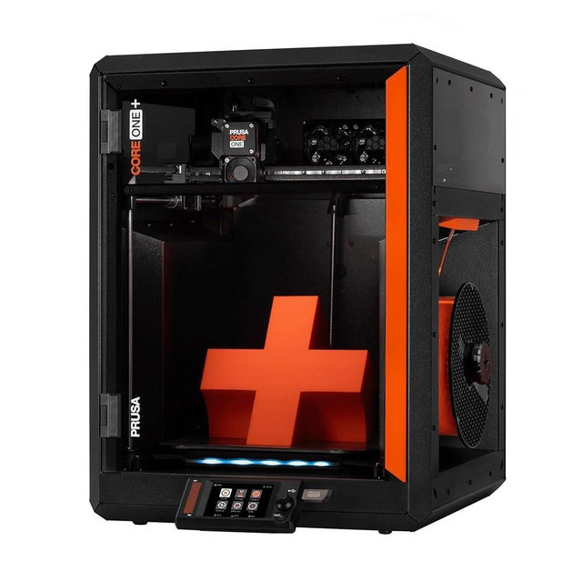 Original Prusa CORE One+ CoreXY 3D Printer - For Home & Business - Professional & Beginner Friendly - Free HF Nozzle & Filament - Fast & Fully enclosed & Ready-to-Use - Large Print Area 9.8x8.6x10.6in