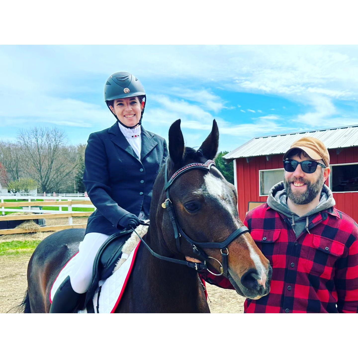 One of many shows, I couldn't have done them without my groom 4/29/2023