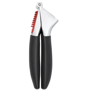 OXO Good Grips Heavy Duty Garlic Press, Die-Cast Zinc, Black