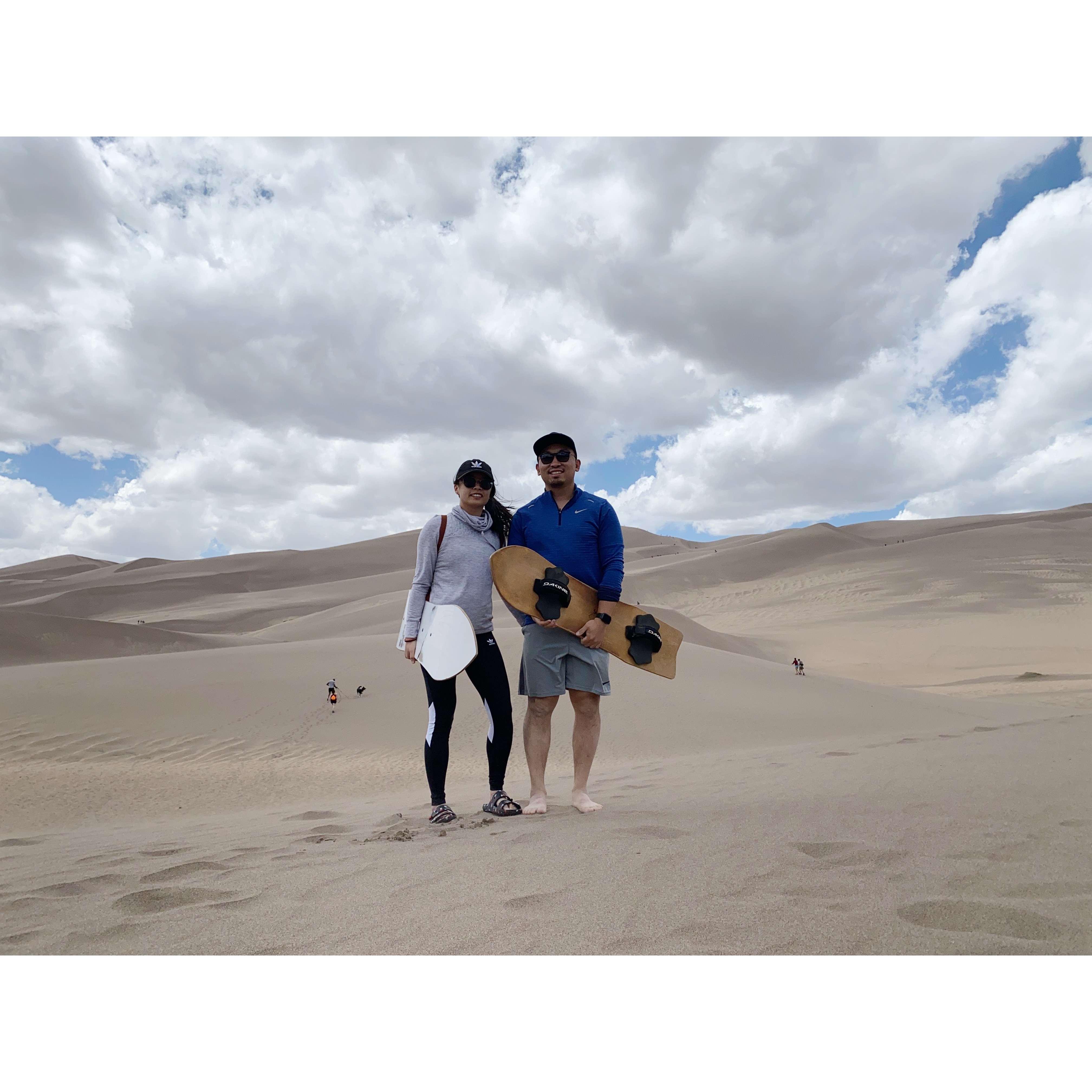 Sand Dunes in Colorado