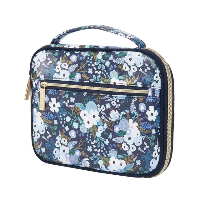 Rifle Paper Co. Travel Tech Organizer Bag - Garden Party Blue