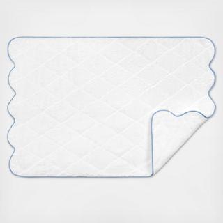 Cairo Scallop Quilted Tub Mat